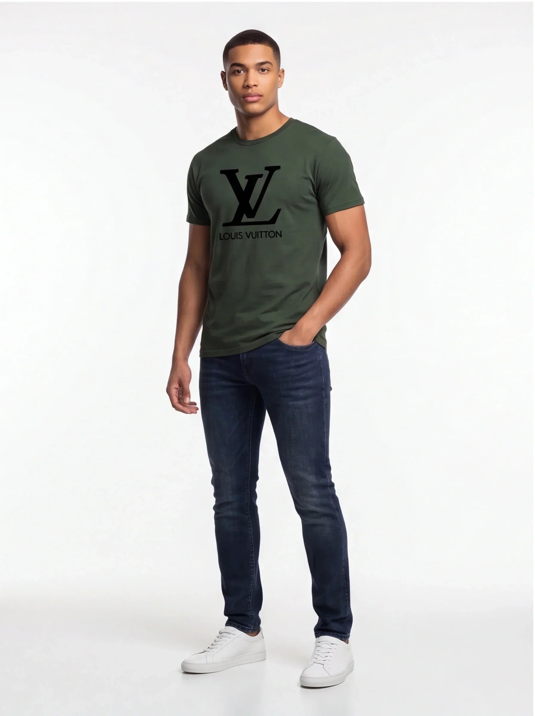 Men's Louis Vuitton Cotton T-Shirt