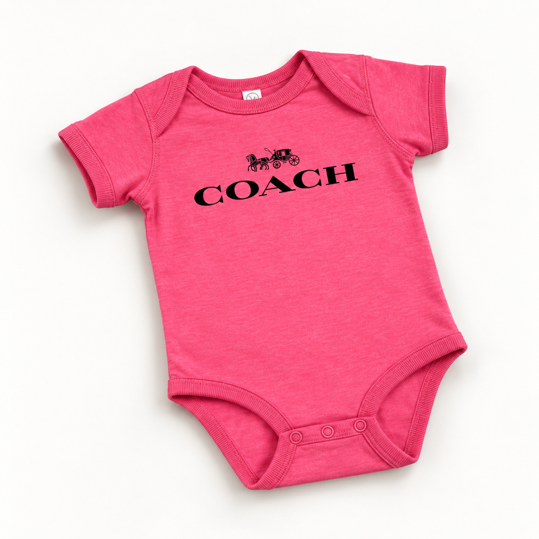 Coach Baby Romper Onesie - Pink - Image 4