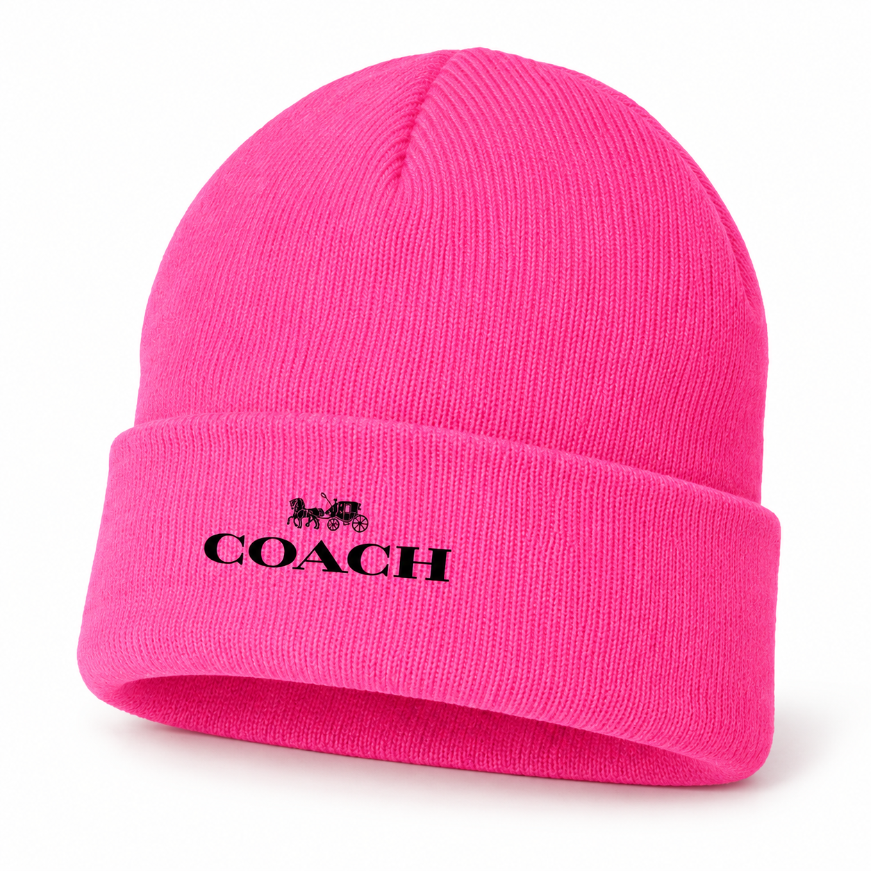 Coach Cuffed Beanie Hat | Color: pink | Image 3