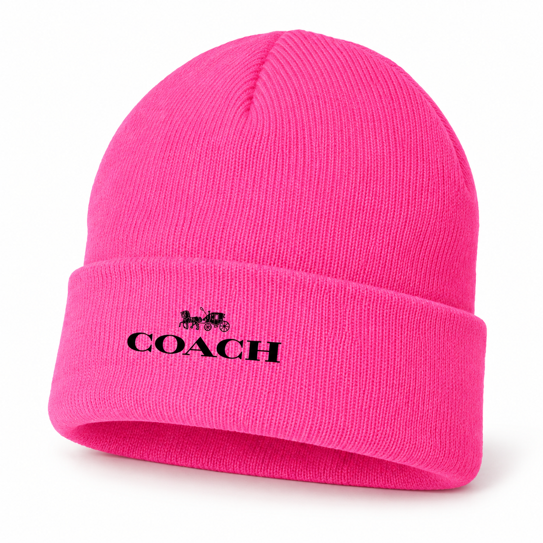 Coach Cuffed Beanie Hat | Color: pink | Image 3