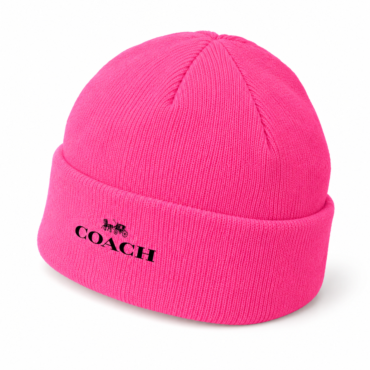 Coach Cuffed Beanie Hat | Color: pink | Image 5