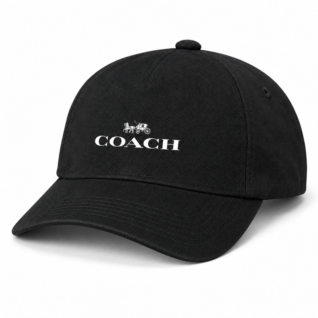 Coach Dad Baseball Cap Hat - Black - Image 4