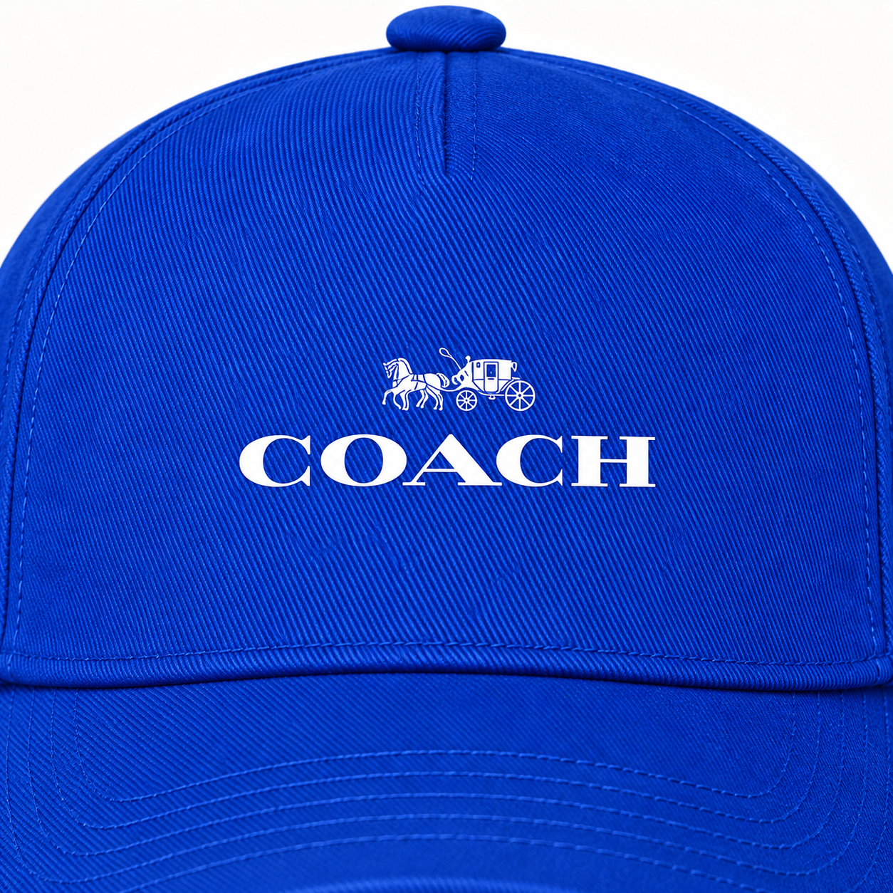 Coach Dad Baseball Cap Hat - Blue - Image 3