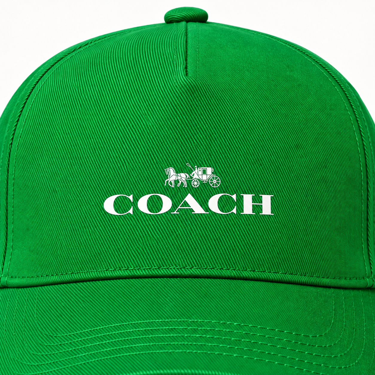 Coach Dad Baseball Cap Hat - Kelly Green - Image 3