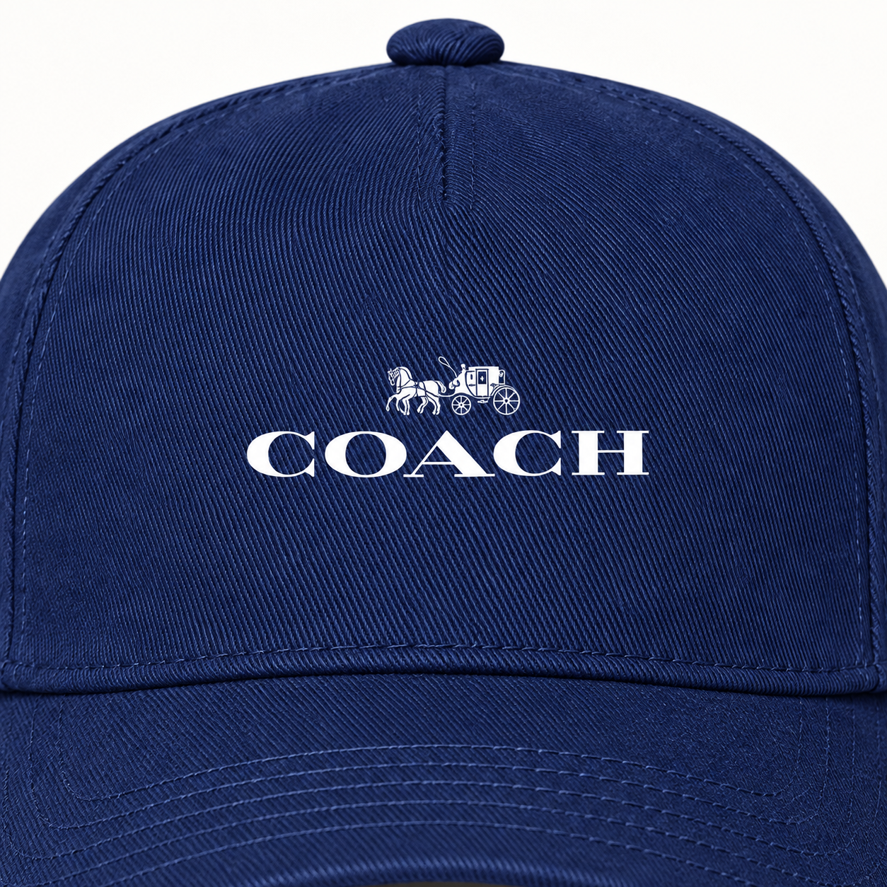 Coach Dad Baseball Cap Hat - Navy - Image 3