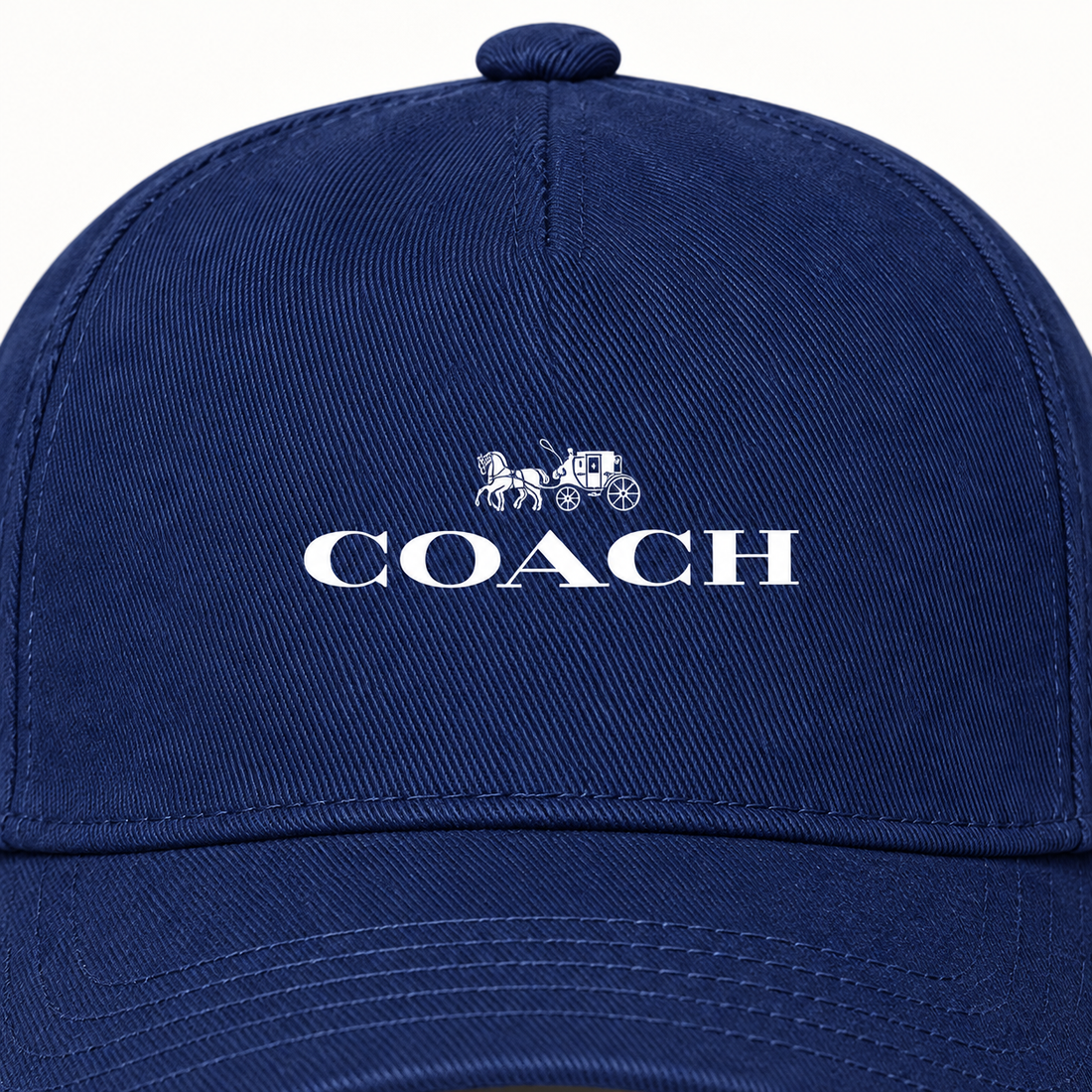 Coach Dad Baseball Cap Hat - Navy - Image 3