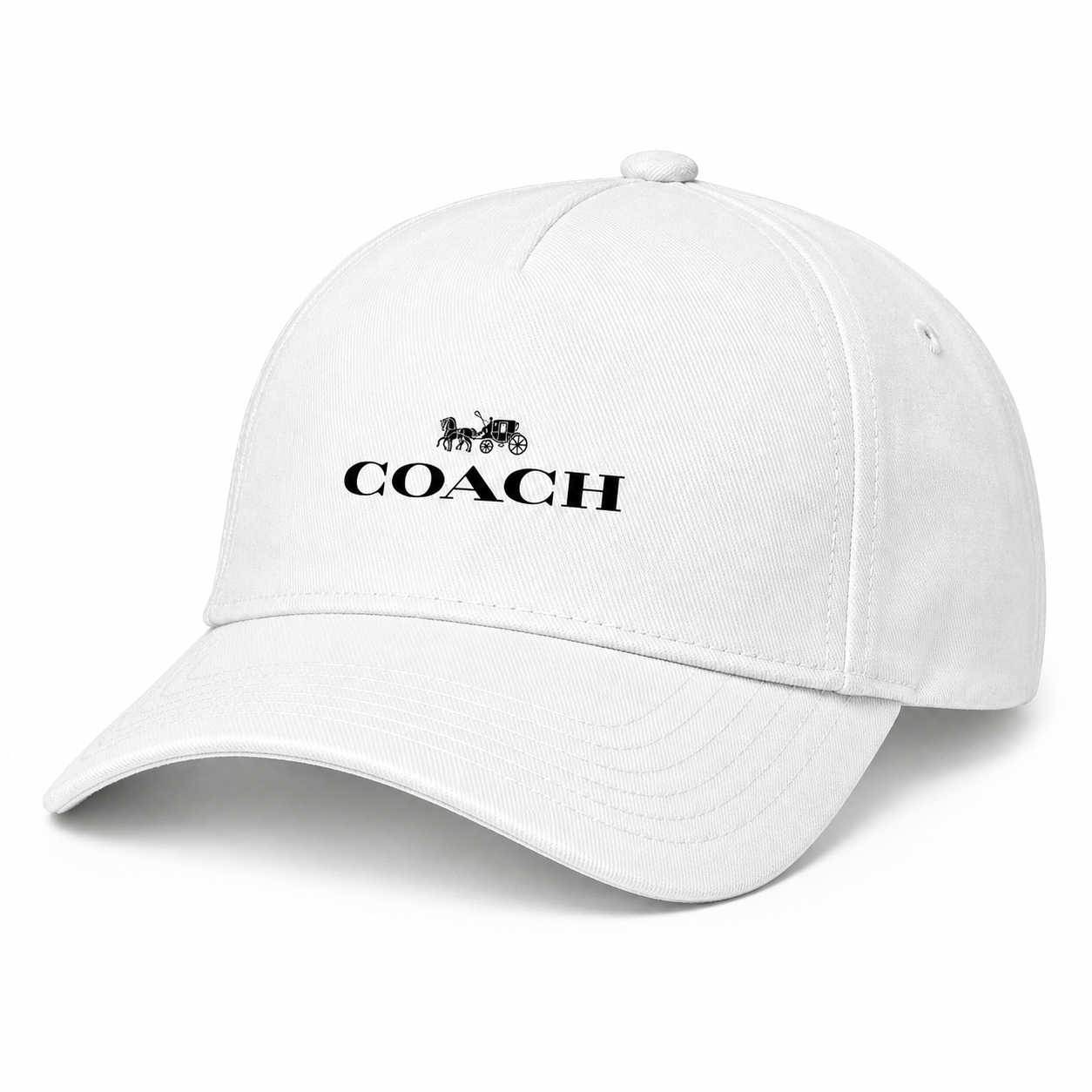 Coach Dad Baseball Cap Hat - White - Image 4