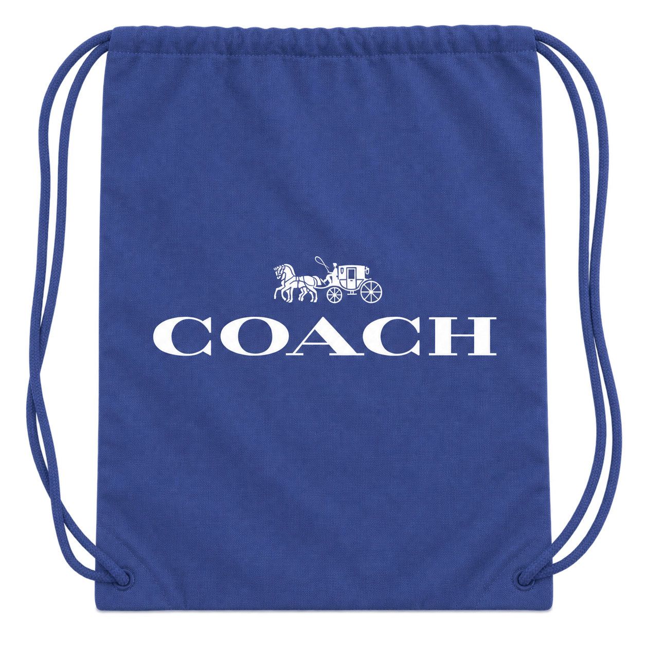 Coach Drawstring Bag - Blue - detail
