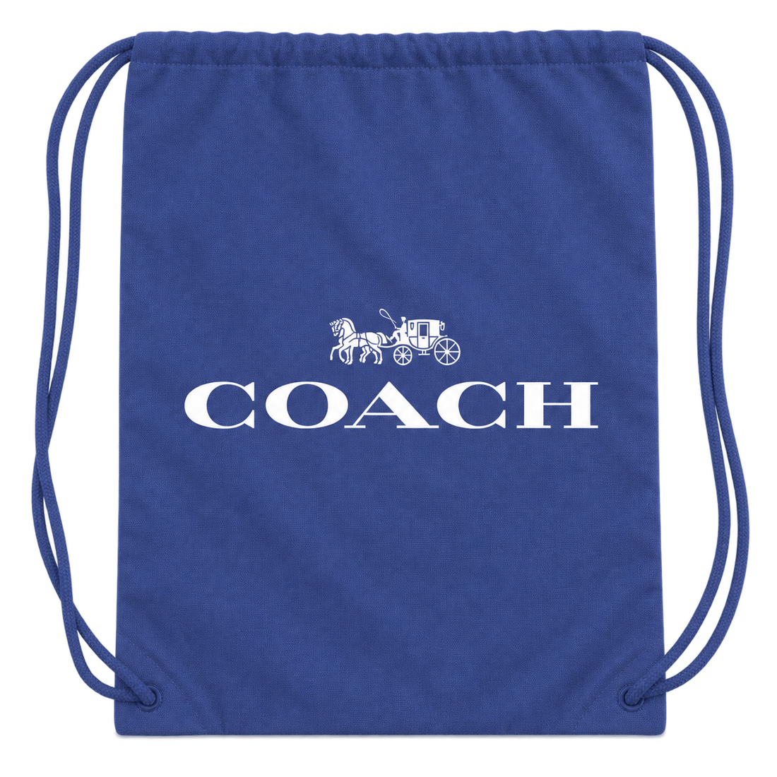 Coach Drawstring Bag - Blue - detail
