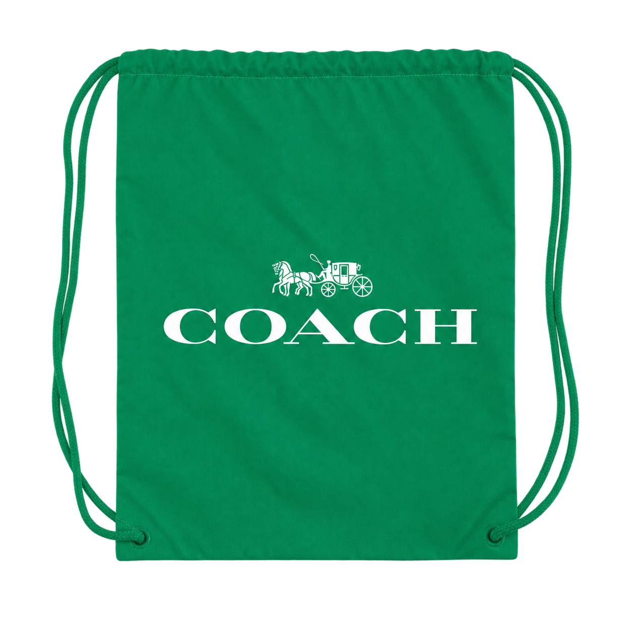 Coach Drawstring Bag - Green - hero
