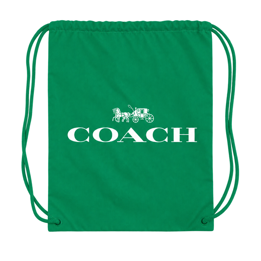 Coach Drawstring Bag - Green - hero