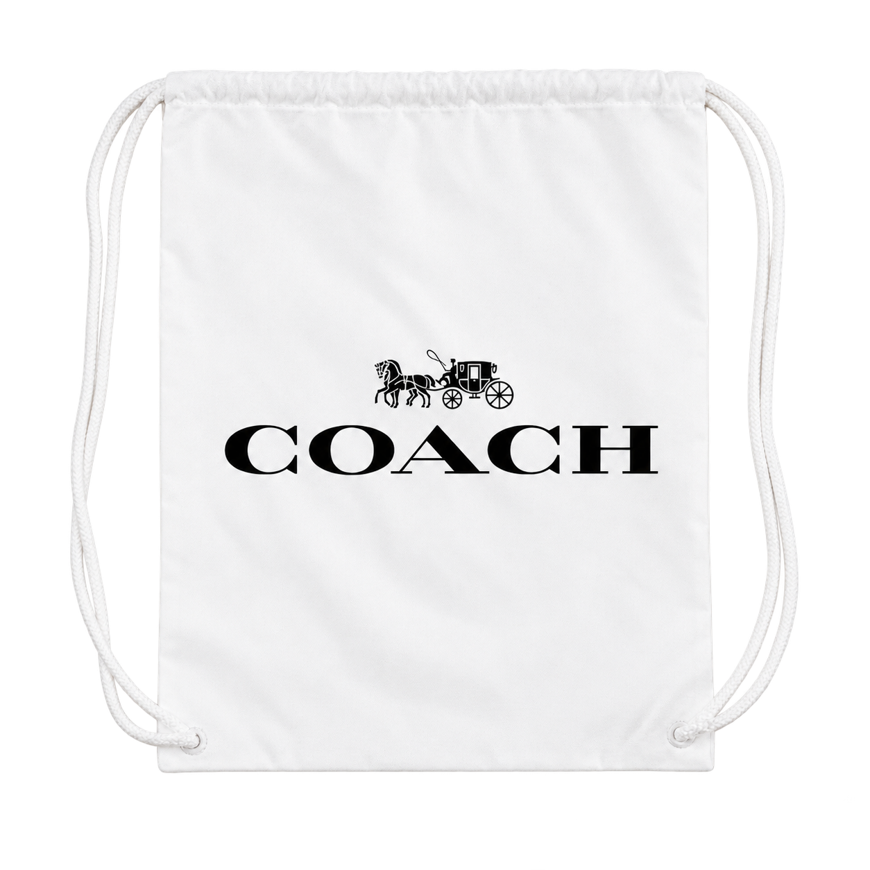 Coach Drawstring Bag - White - hero