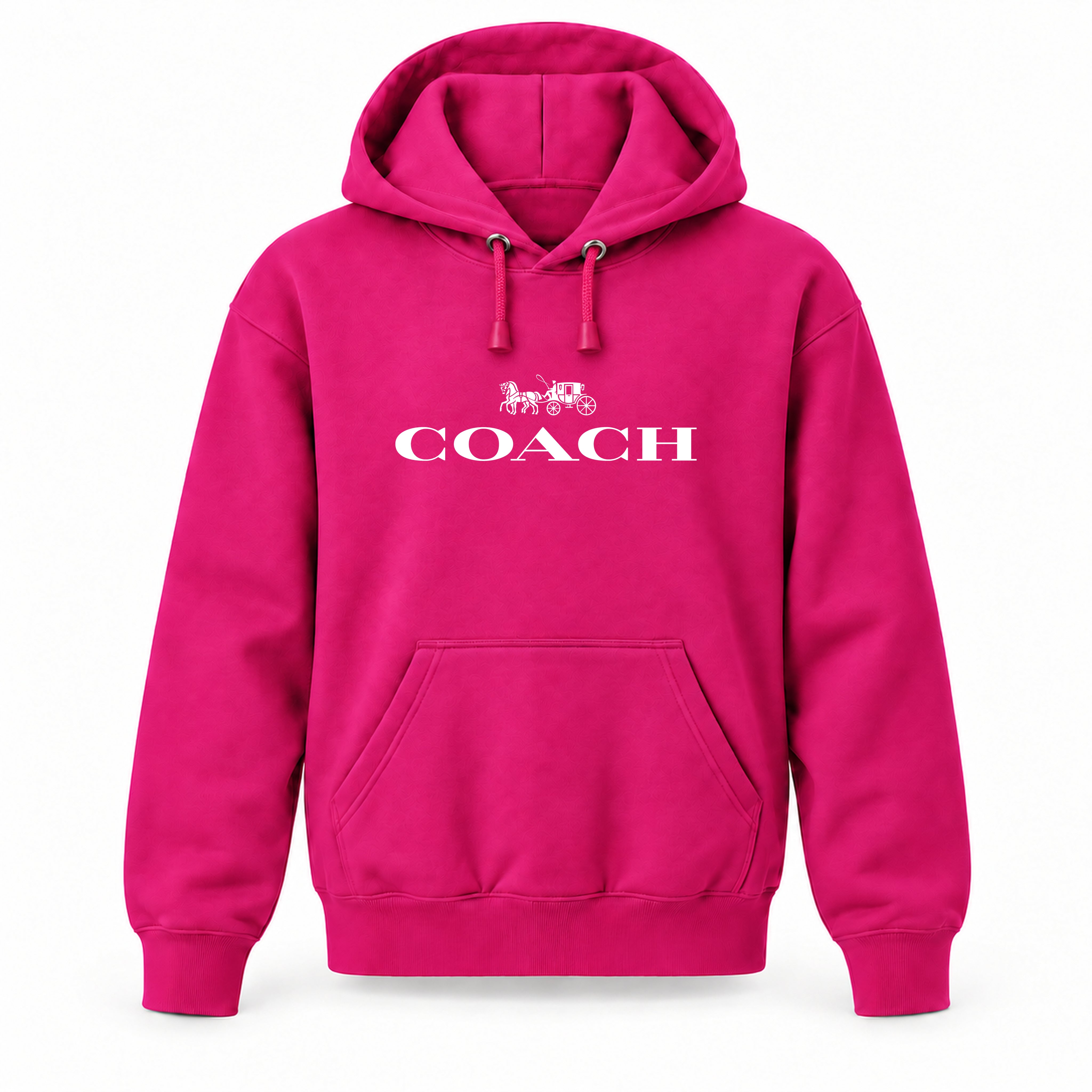 Coach Youth Large Hoodie – Ages 10–12 | Color: Hot Pink
