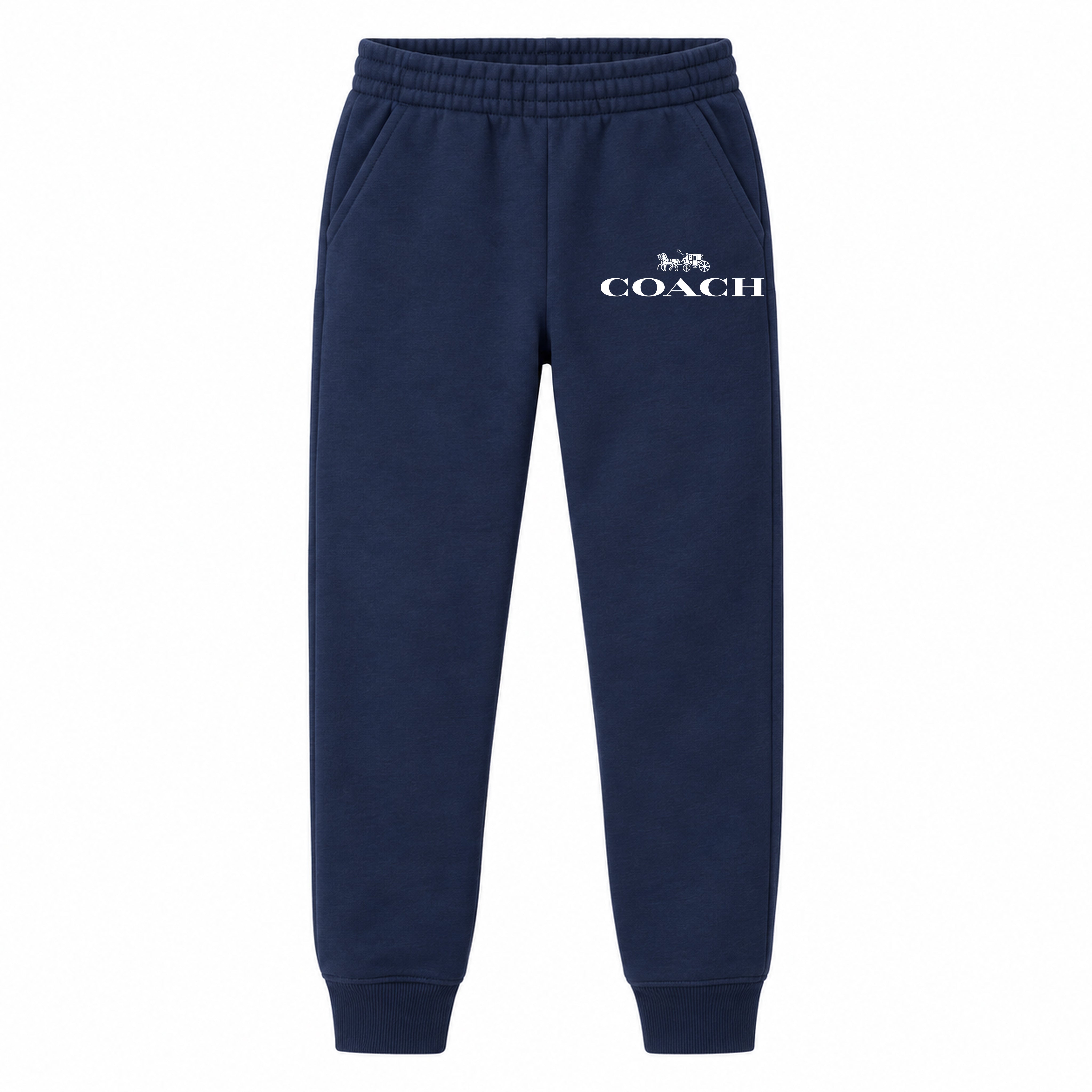 Coach youth jogger sweatpants, Navy Blue, Youth Large ages 10–12