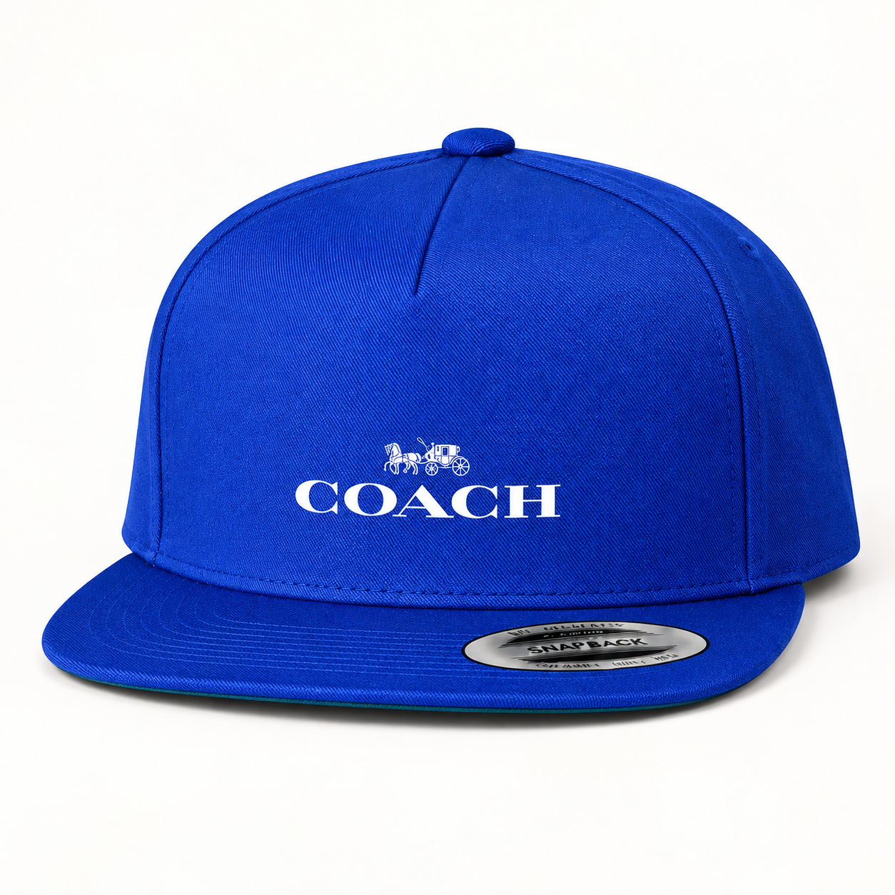 Coach Snapback Hat in Blue – alternate angle