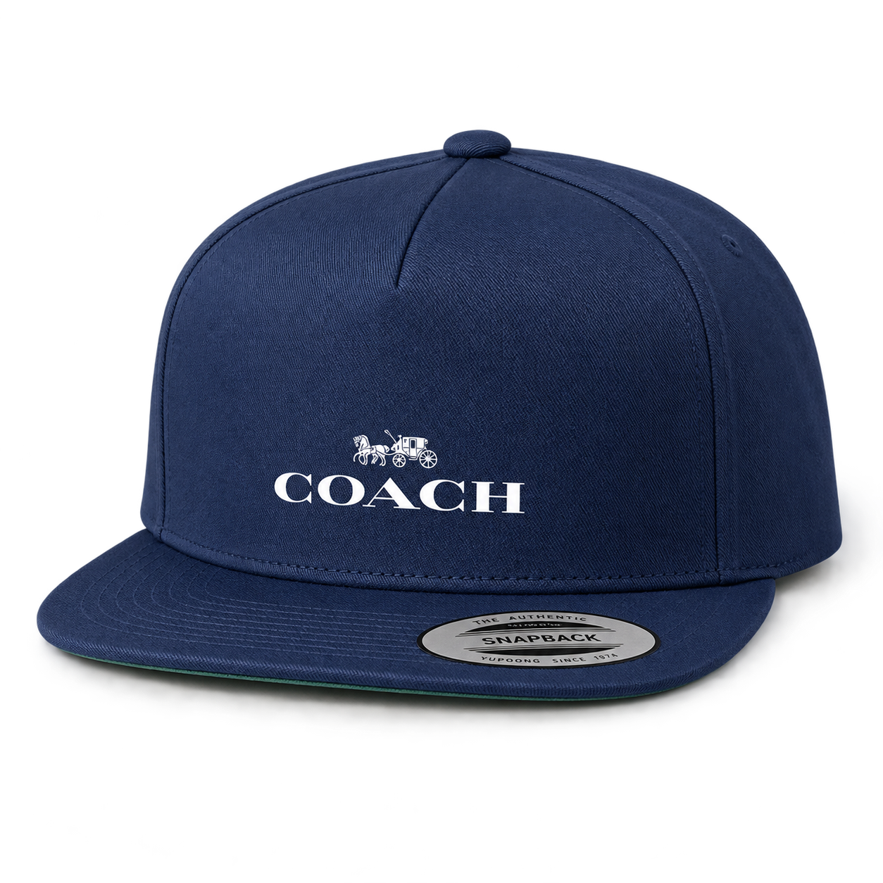 Coach Snapback Hat in Navy – alternate angle