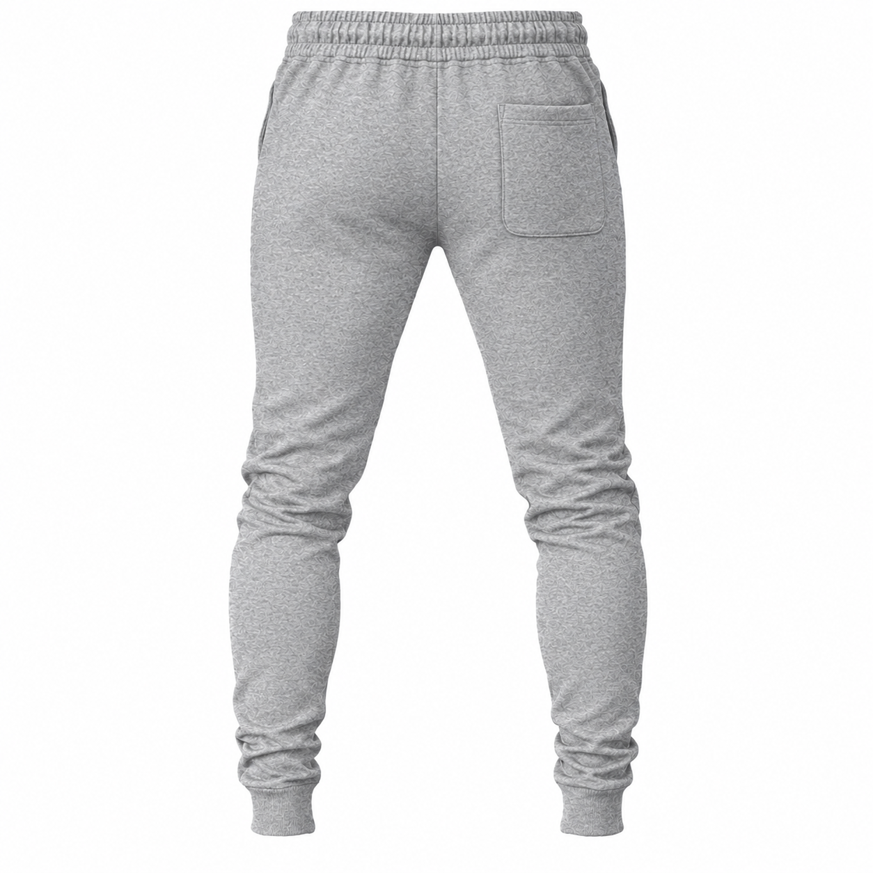 Coach sweatpants in Grey, rear view