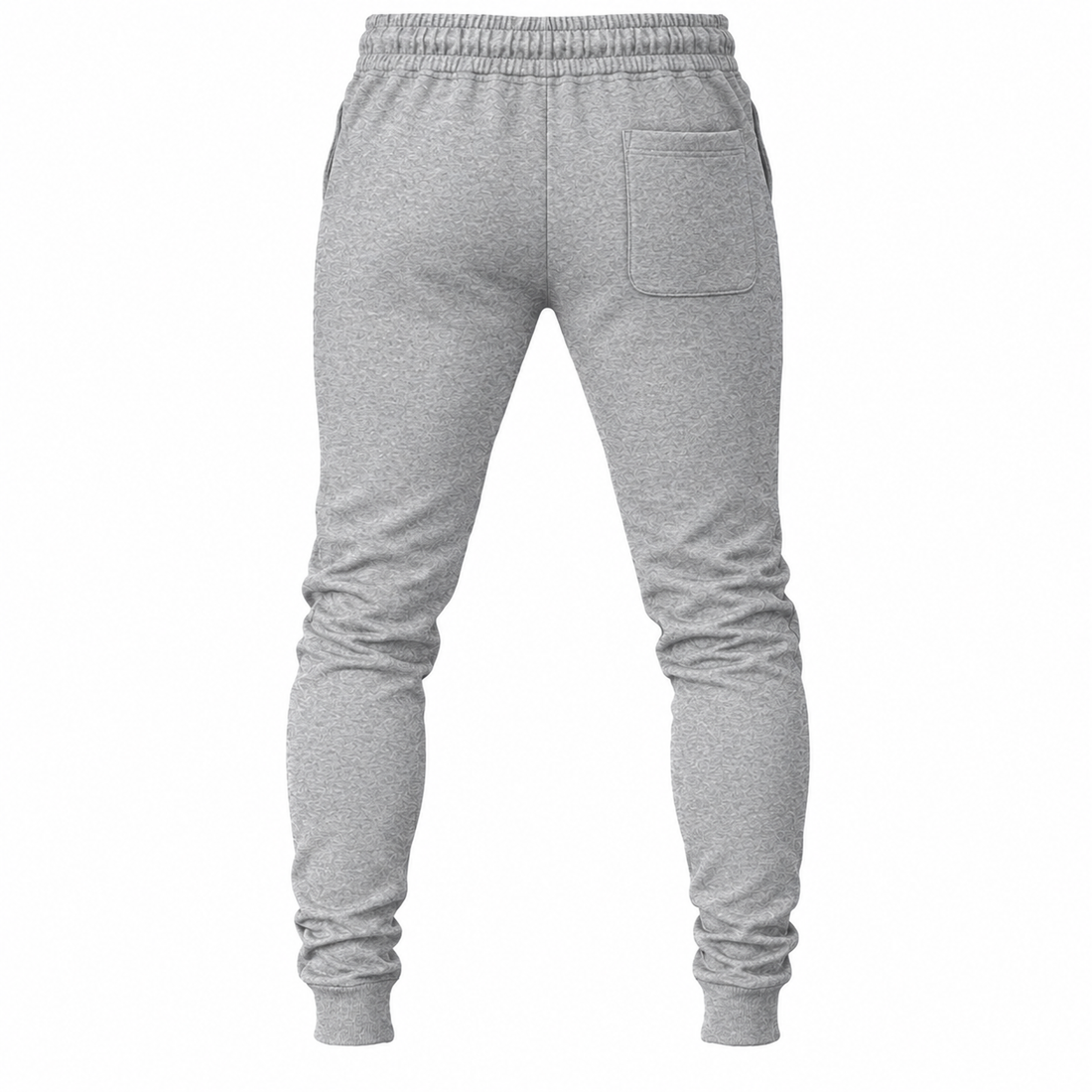 Coach sweatpants in Grey, rear view
