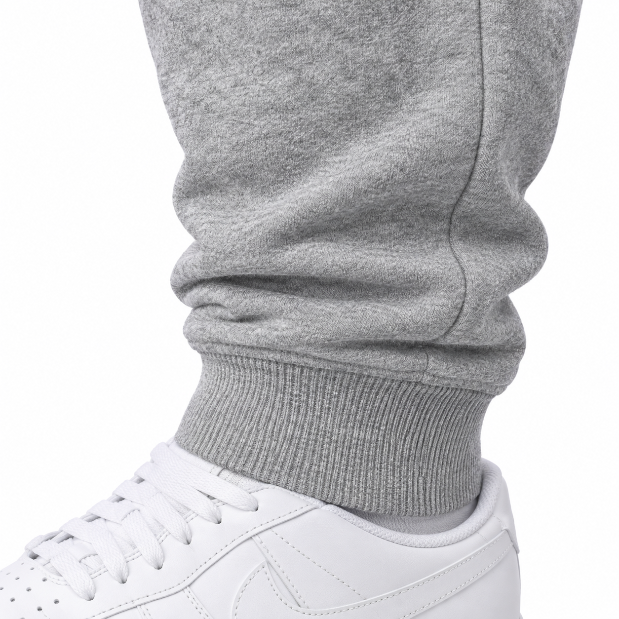Coach sweatpants in Grey, cuff detail