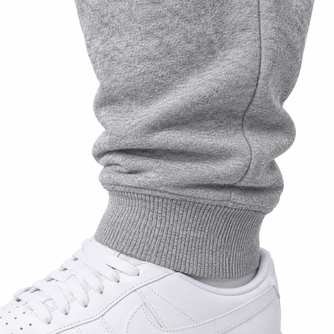 Coach sweatpants in Grey, cuff detail