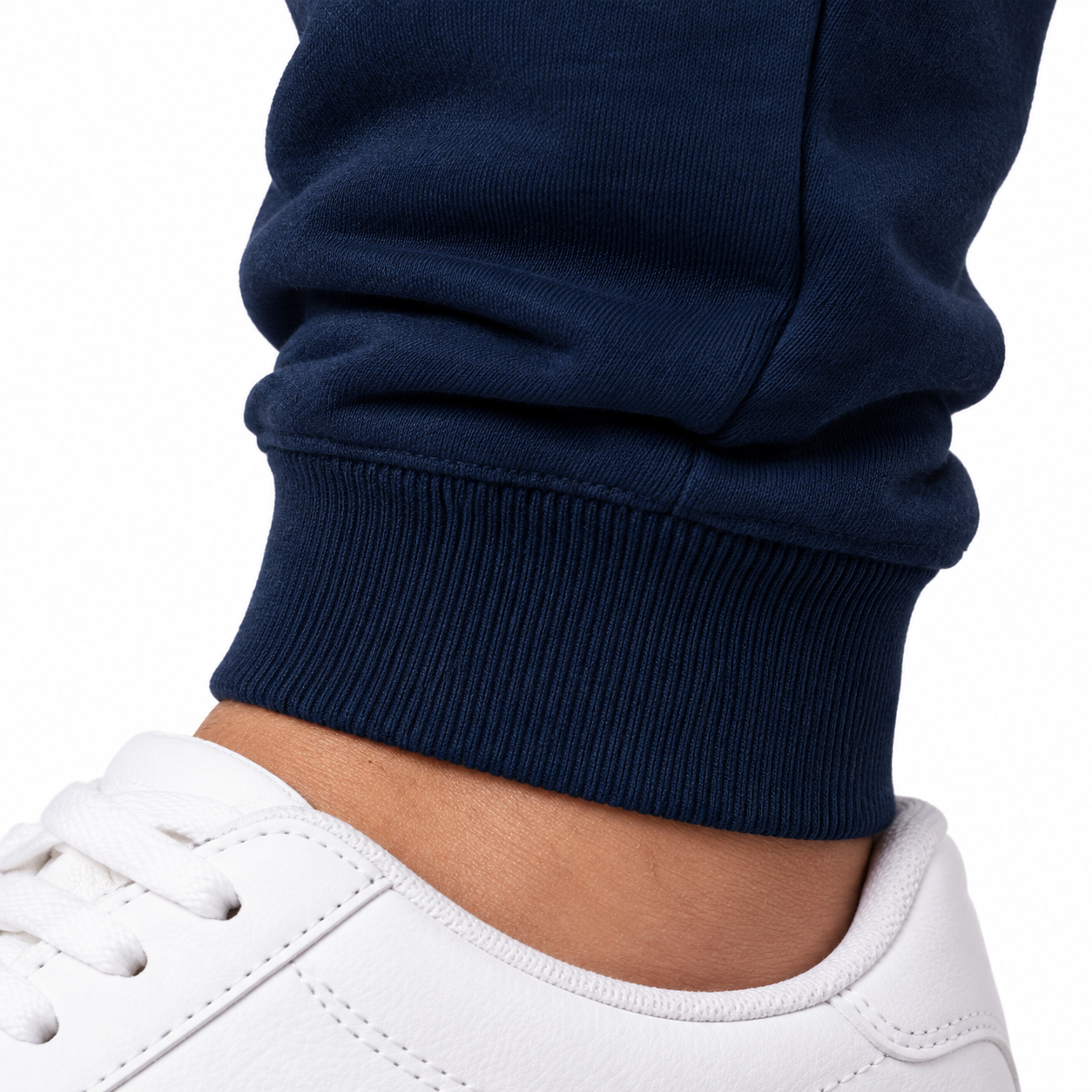 Coach sweatpants in Navy, cuff detail