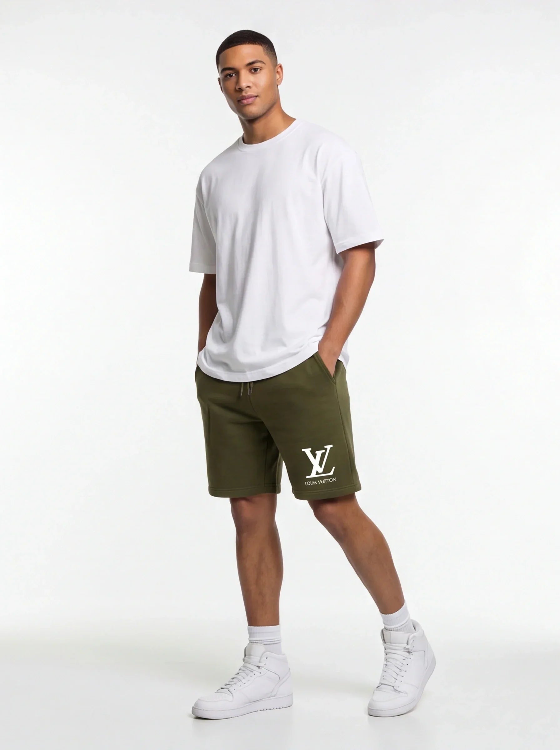 Men's Louis Vuitton Fleece Shorts