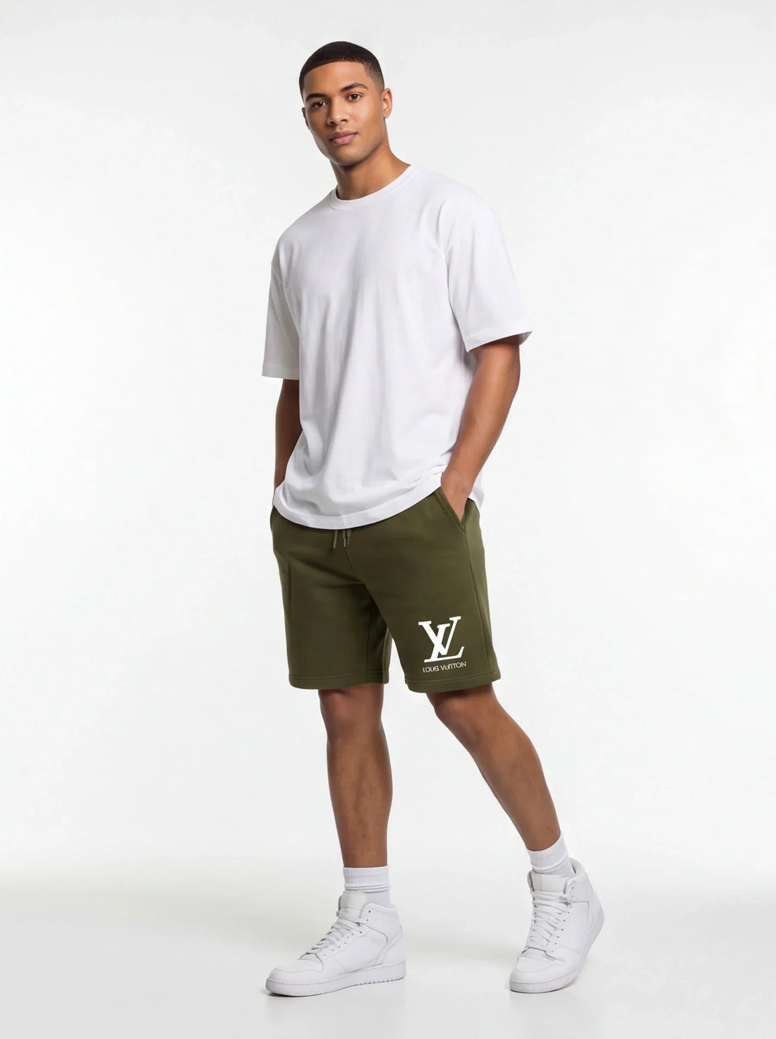 Men's Louis Vuitton Fleece Shorts