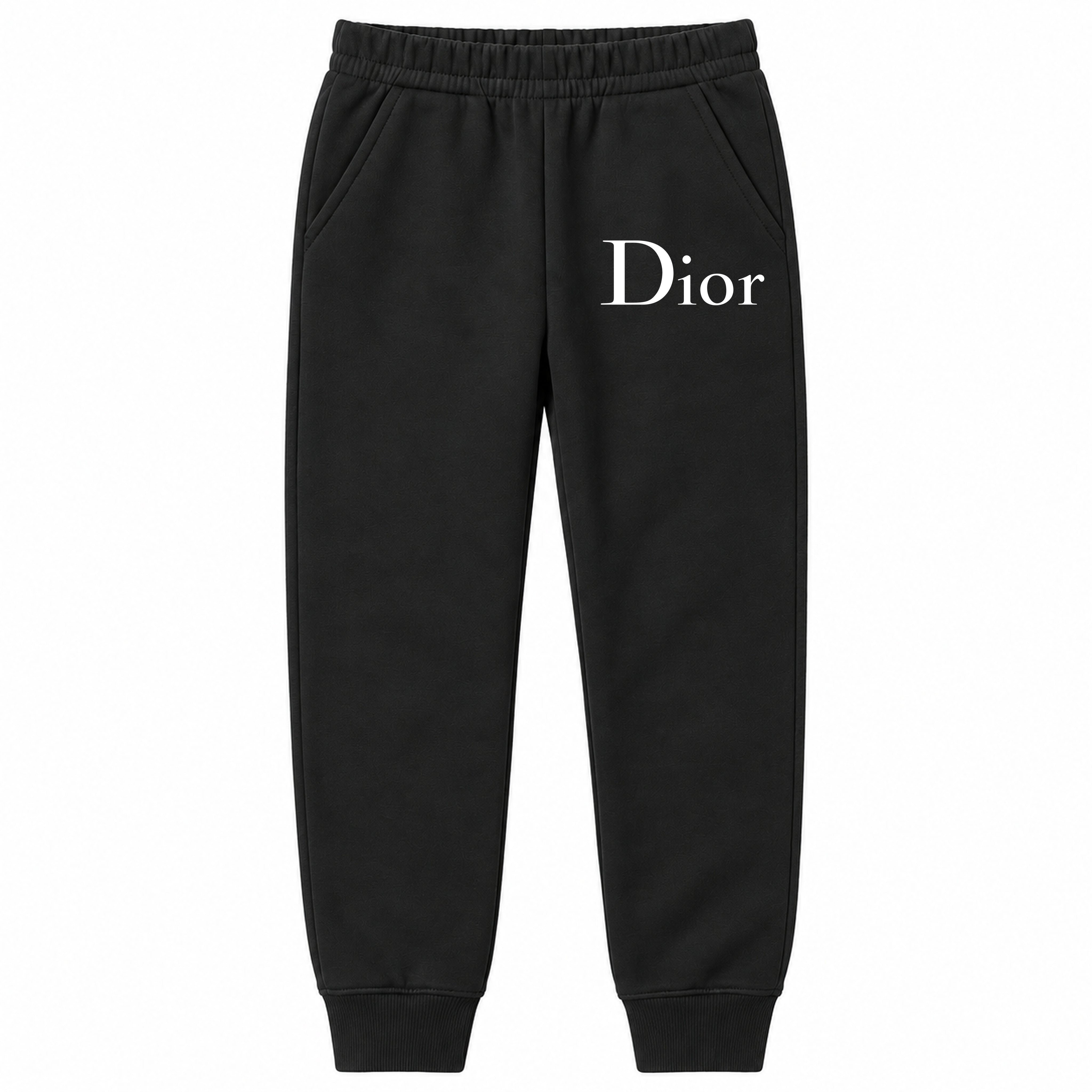 Dior youth jogger sweatpants, Black, Youth Large ages 10–12