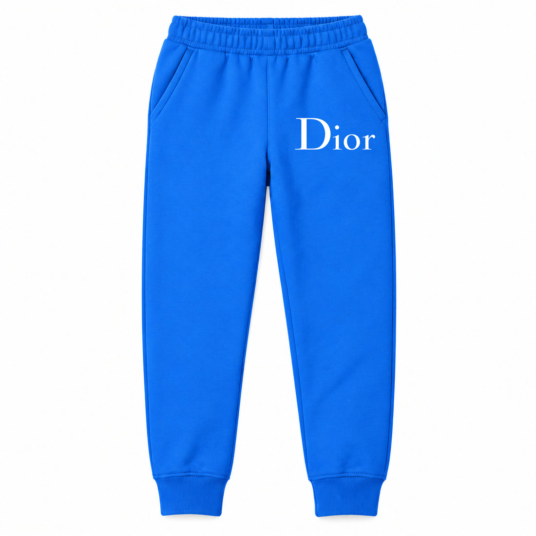 Dior youth jogger sweatpants, Blue, Youth Large ages 10–12