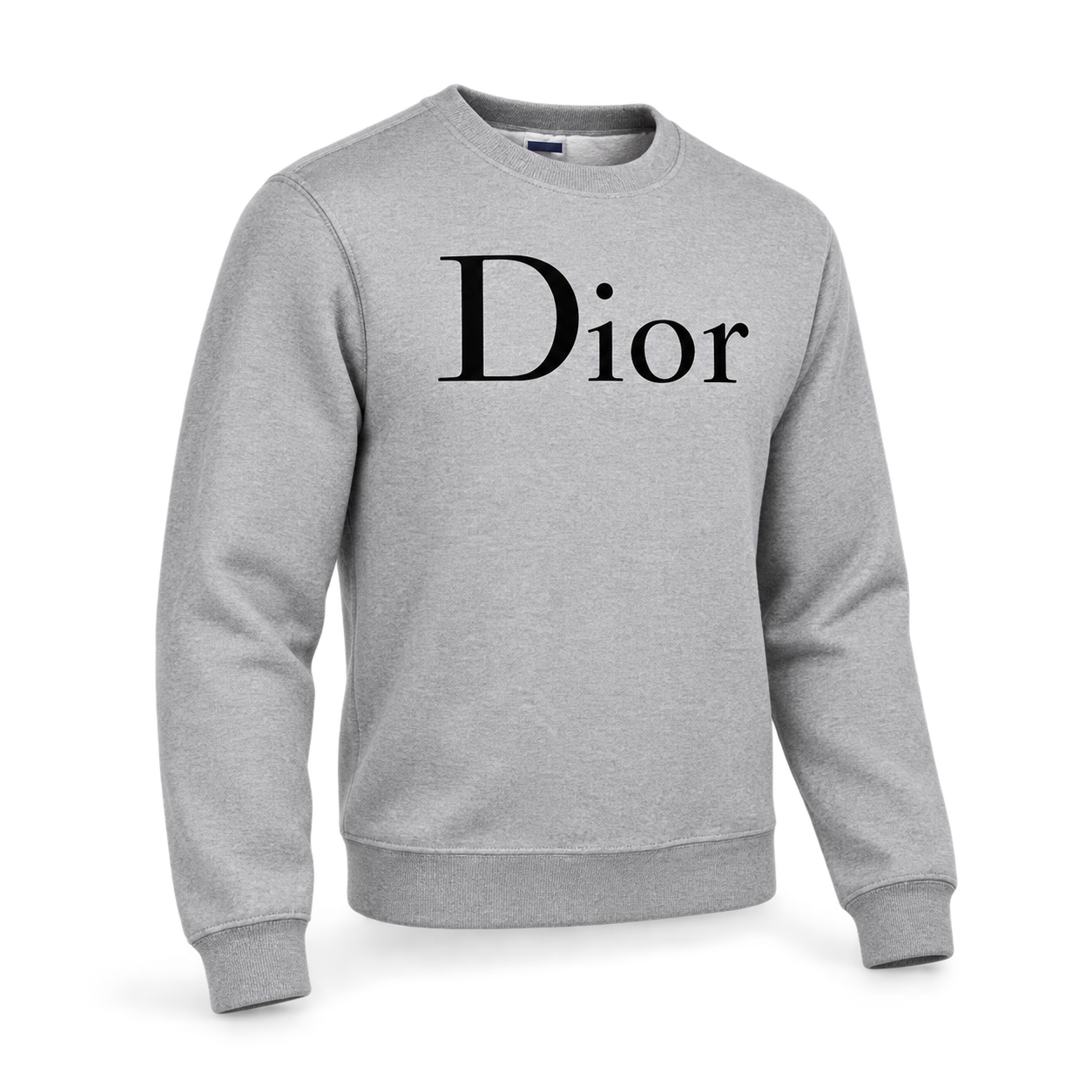 Men's Dior Crewneck Sweatshirt - Grey - Image 4