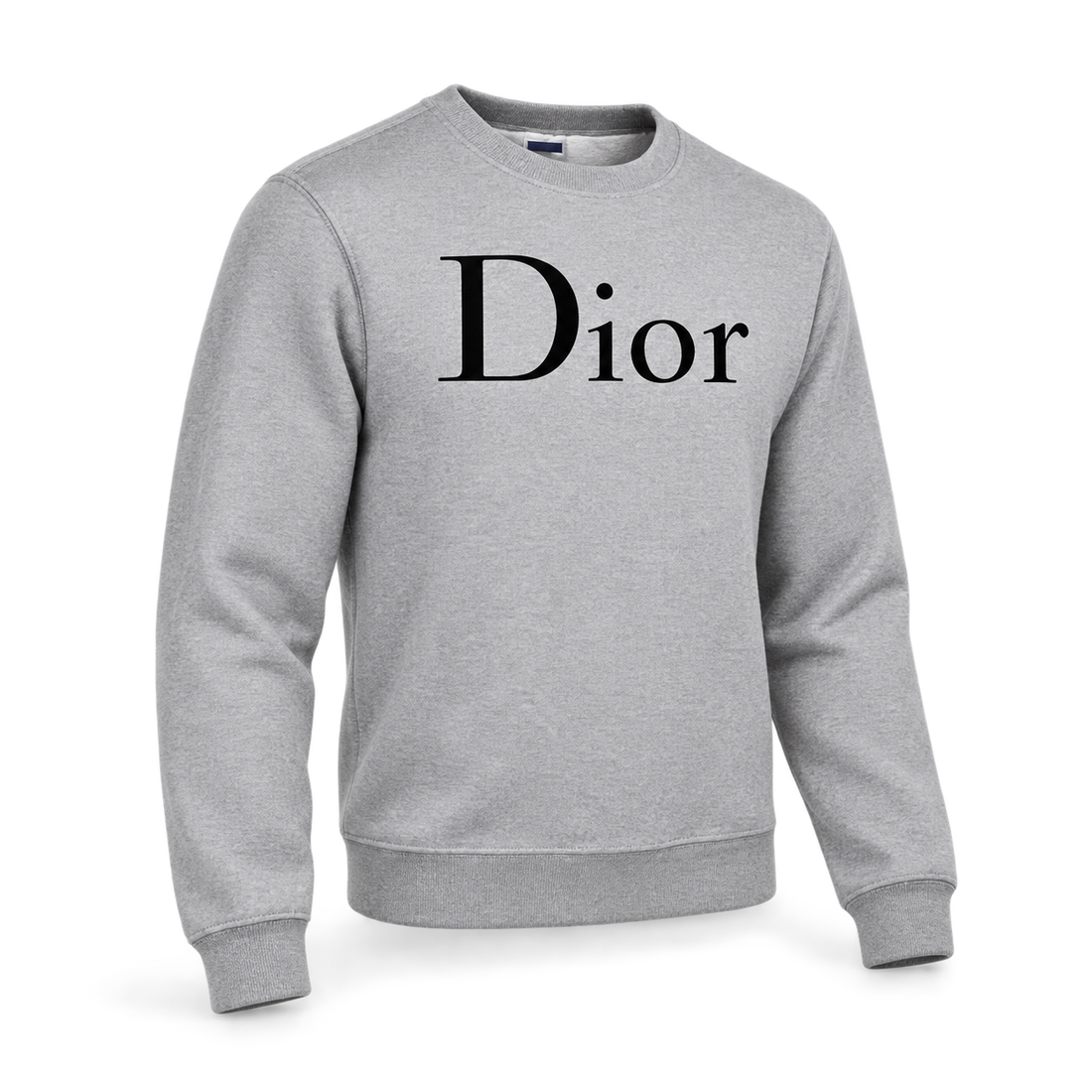 Men's Dior Crewneck Sweatshirt - Grey - Image 4