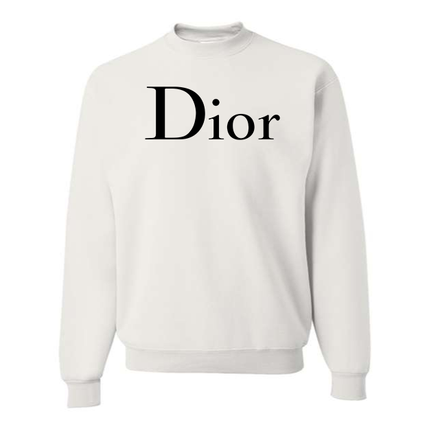 Men's Dior Crewneck Sweatshirt - White - Image 1