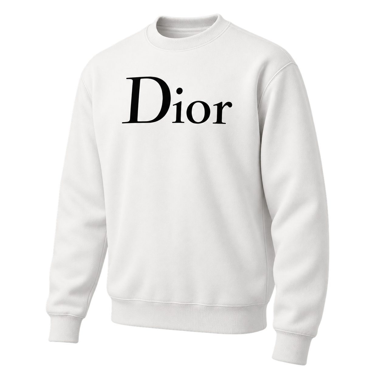 Men's Dior Crewneck Sweatshirt - White - Image 4