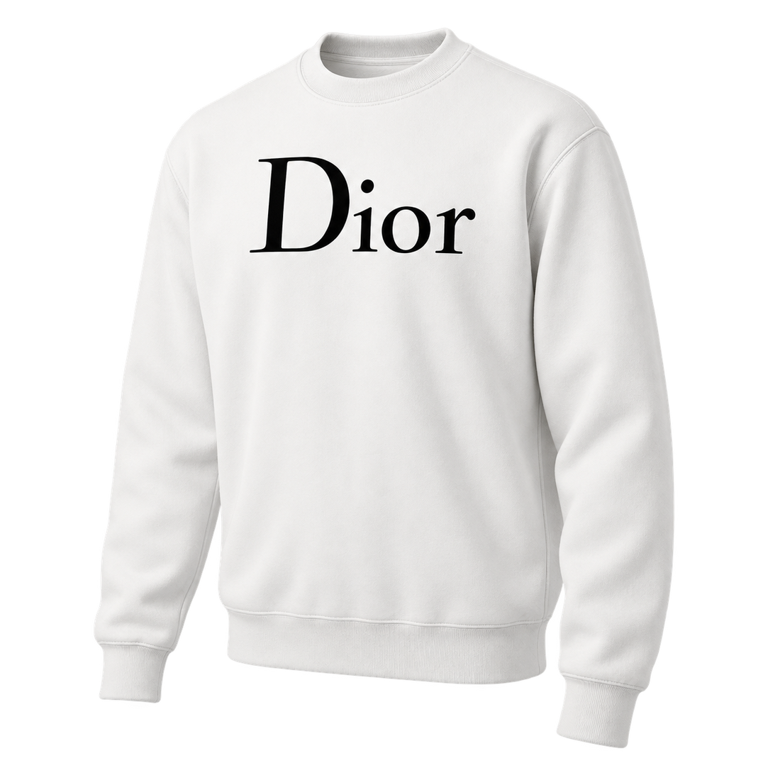 Men's Dior Crewneck Sweatshirt - White - Image 4