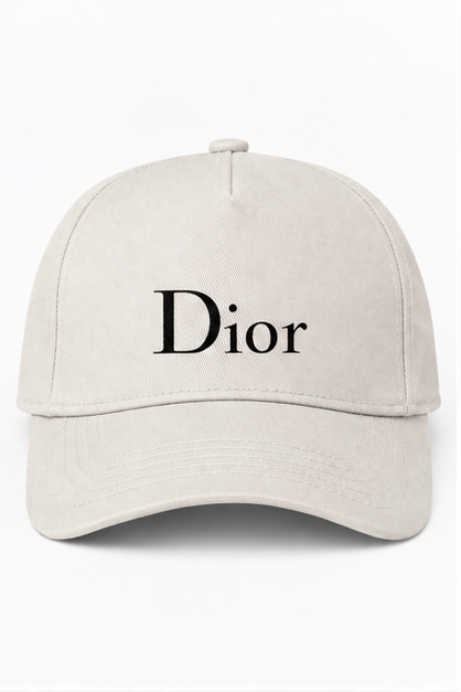 Dior Dad Baseball Cap Hat | Color: Beige | Image 1