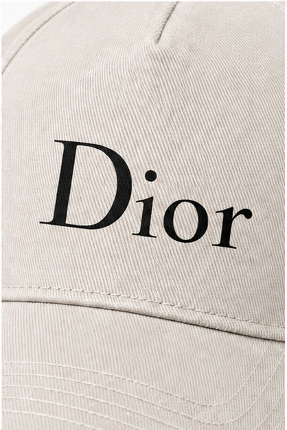 Dior Dad Baseball Cap Hat | Color: Beige | Image 5
