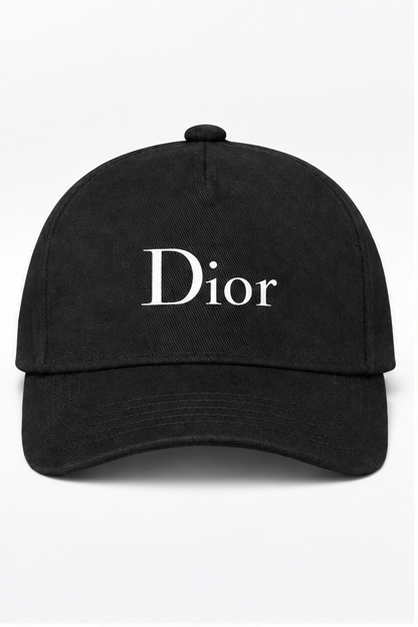 Dior Dad Baseball Cap Hat | Color: Black | Image 1