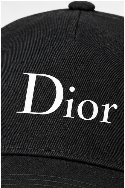 Dior Dad Baseball Cap Hat | Color: Black | Image 5