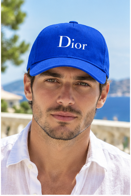 Dior Dad Baseball Cap Hat | Color: Blue | Image 2