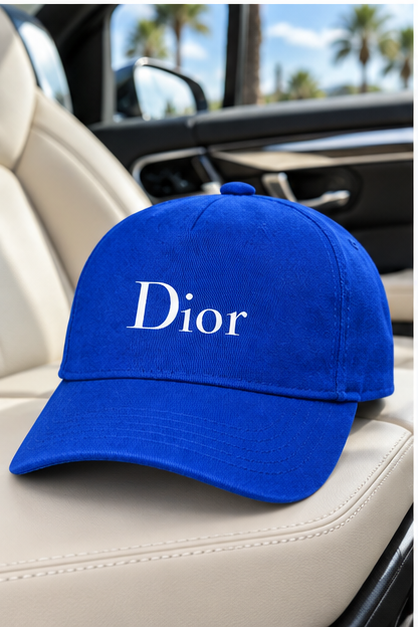 Dior Dad Baseball Cap Hat | Color: Blue | Image 4