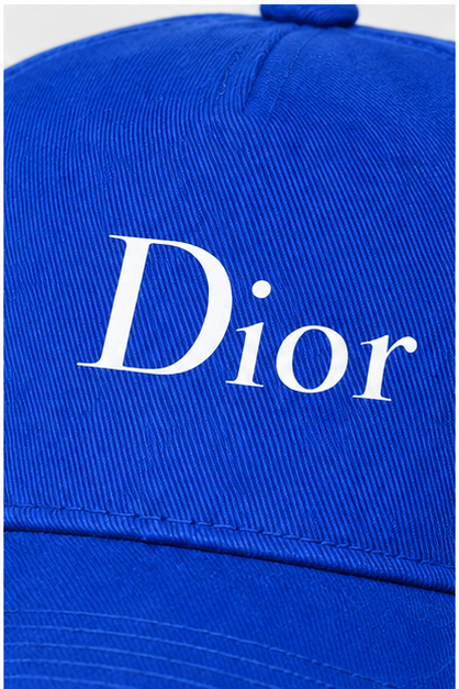 Dior Dad Baseball Cap Hat | Color: Blue | Image 5