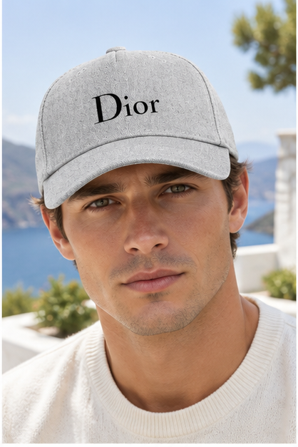 Dior Dad Baseball Cap Hat | Color: Grey | Image 2
