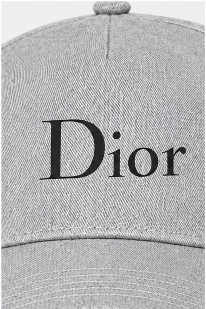 Dior Dad Baseball Cap Hat | Color: Grey | Image 5