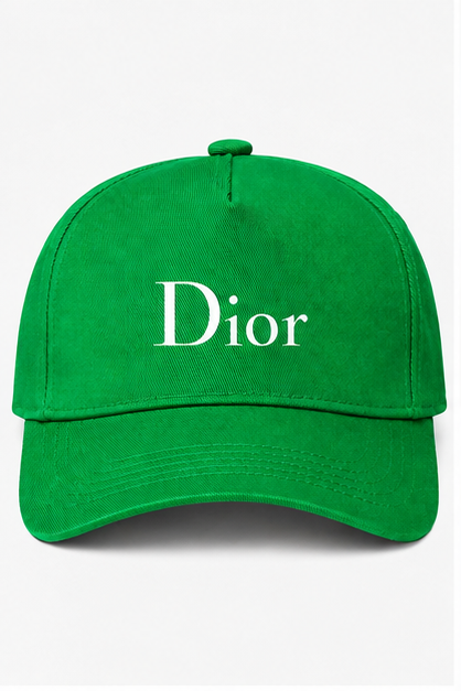 Dior Dad Baseball Cap Hat | Color: Kelly Green | Image 1