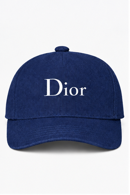 Dior Dad Baseball Cap Hat | Color: Navy | Image 1