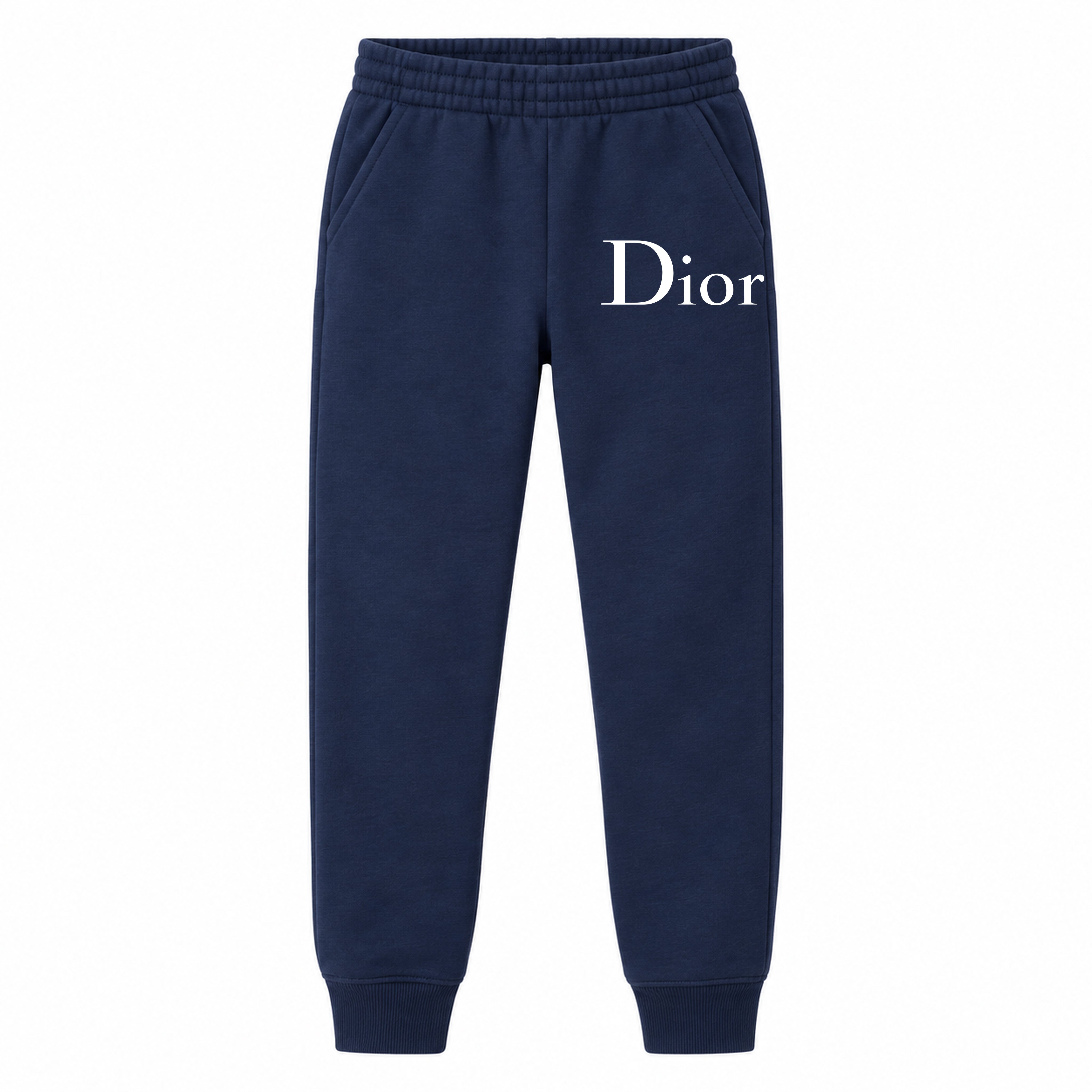 Dior youth jogger sweatpants, Navy Blue, Youth Large ages 10–12