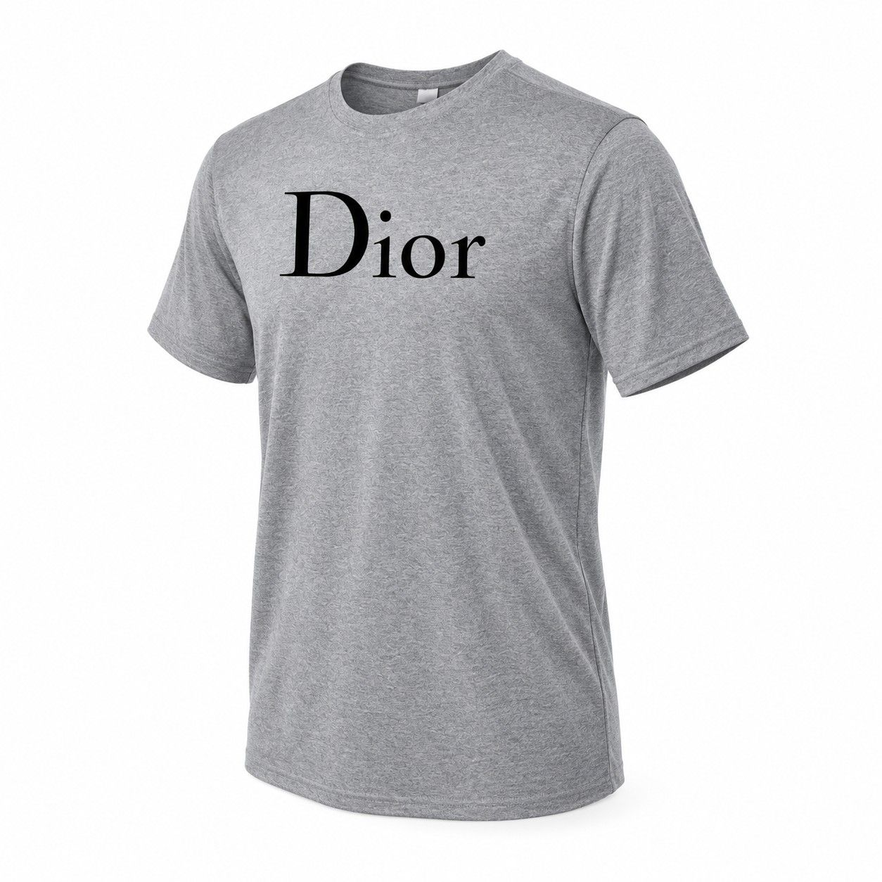 Men's Dior Performance T-Shirt in Grey — alternate three-quarter view