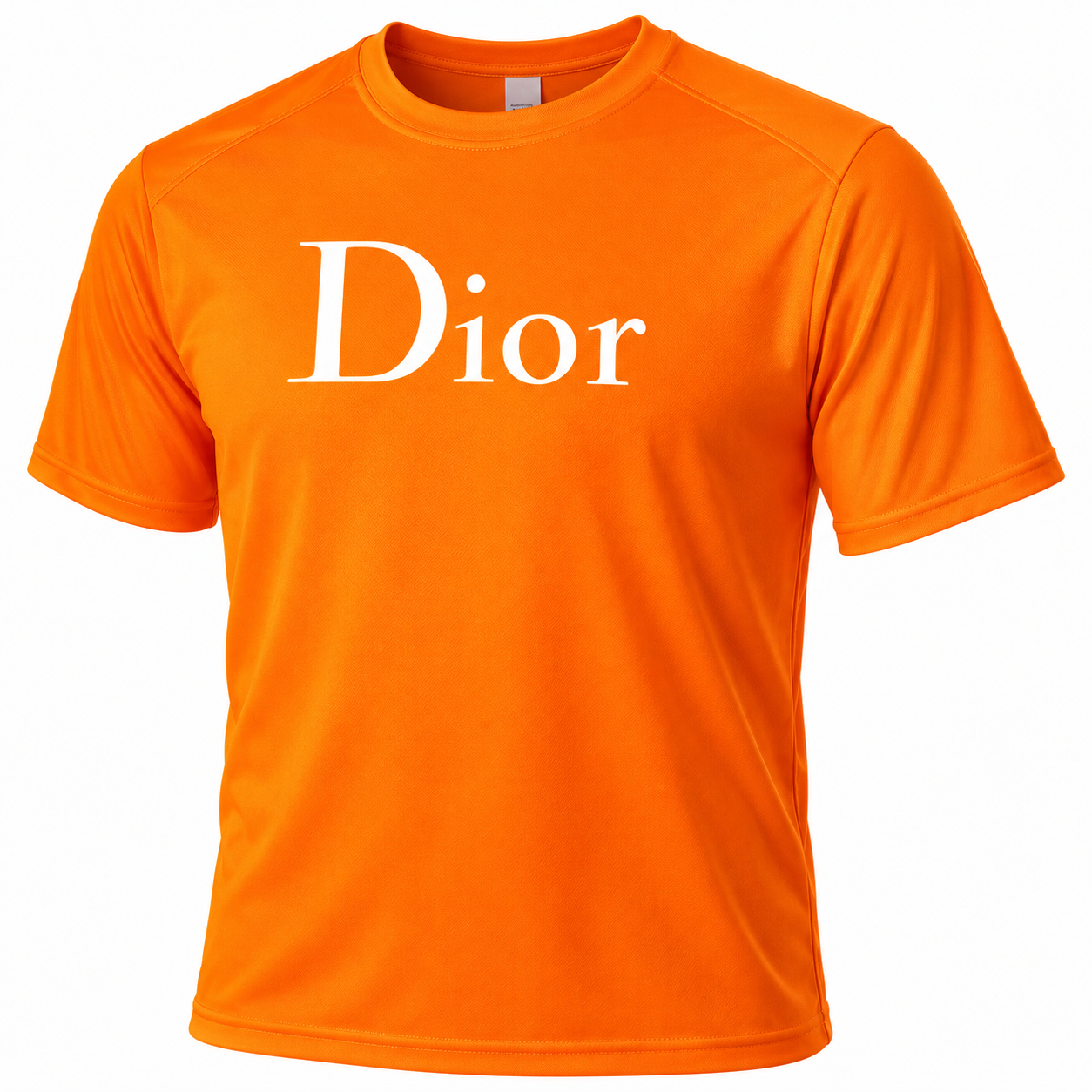 Men's Dior Performance T-Shirt in Orange — detail view