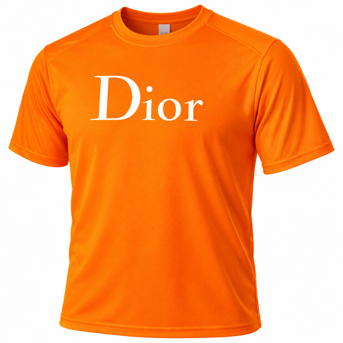 Men's Dior Performance T-Shirt in Orange — detail view
