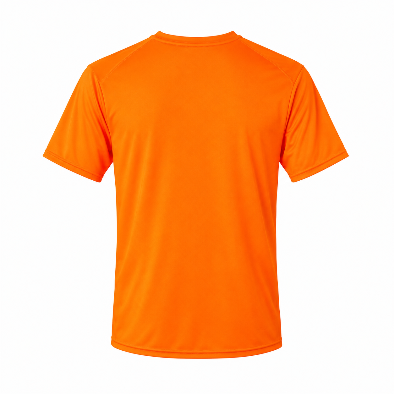 Men's Dior Performance T-Shirt in Orange — back view